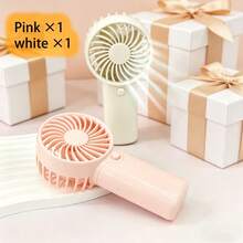 Mini Portable Silent Fan, 1 Speed, Battery Powered, Party Gift, Summer Cooling Gift, Suitable For Gift, Outdoor Travel, Beach, Home, Office Use (Batteries Not Included) - Multicolor - View 17