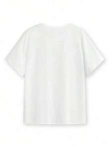 TopsSWAG Bold Text T-Shirt Funny Typography Tee, Streetwear Graphic Funny GiftLoose And Comfortablesummer TopsBreathable And Comforte - White 4 - View 2