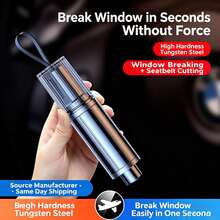 Car Glass Breaker, Auto Safety Hammer, Emergency Escape Hammer With Seatbelt Cutter, Multifunctional Car Rescue Hammer, Car Window Glass Breaker, Multifunctional Car Emergency Escape Hammer, Rescue Hammer, Glass Breaker - Multifunctional - View 4