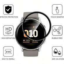 Shockproof Watch Screen Protector 3pcs Screen Protector For Venu 4 41mm/45mm Watch 3D Full Coverage Easy Installation Bubble-Free Sensitive Touch High Definition Clear Scratch-Resistant Anti-Fingerprint Smartwatch Protective Film Mother's Day Gift - 3pcs for Venu4-41mm - View 4