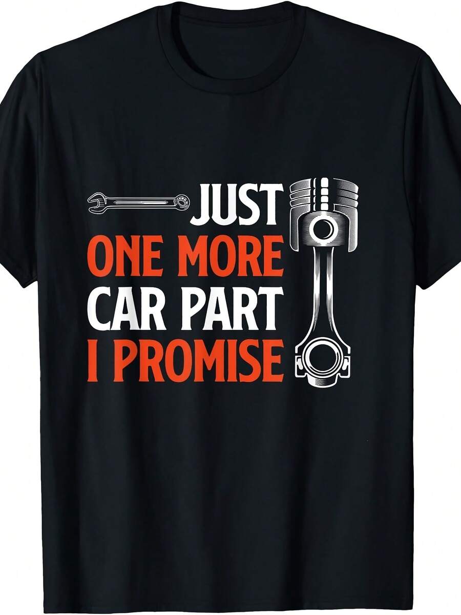 Just One More Car Part I Promise - Car Enthusiast Gift T-Shirt - 款式 - 查看 1