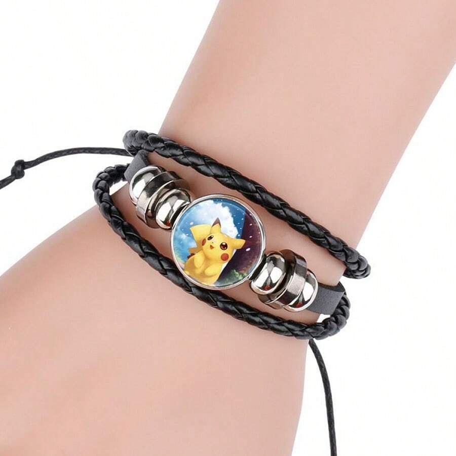Vòng tay mặt dây chuyền hình Tauros của Pokemon Gemstone, tươi mới và ngọt ngào. - Nhiều màu - Xem 1