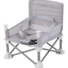 Portable Folding Multipurpose High Chair For Baby - Grey - View 1
