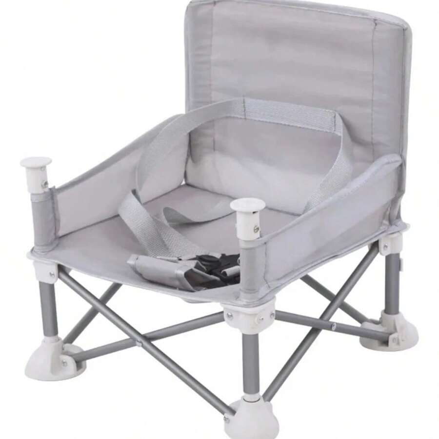 Portable Folding Multipurpose High Chair For Baby - Grey - View 1