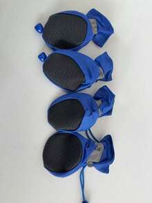 4 Sets Small Dog Waterproof Shoes - Quick Drying, Low Water Absorption, Protect Pet Paws, Keep Dry, Christmas Gift - Multicolor - View 15