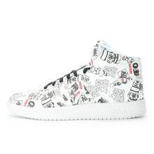 Adidas Neo HOOPS 2.0 MID 与 Wuhuanwansui 联名款女士休闲运动鞋 H03089 - 彩色 - 查看 5