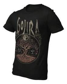 Playera Camiseta Gojira Tree Of Life - Negro - Ver 1