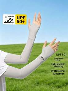 3 Pairs Women's Sun Protection Sleeves, Ice Silk Sleeves, UV Protection, Sports Sun Protection Sleeves, Driving Fishing Sports Loose FitRandom,Festival,Party - Multicolor - View 11