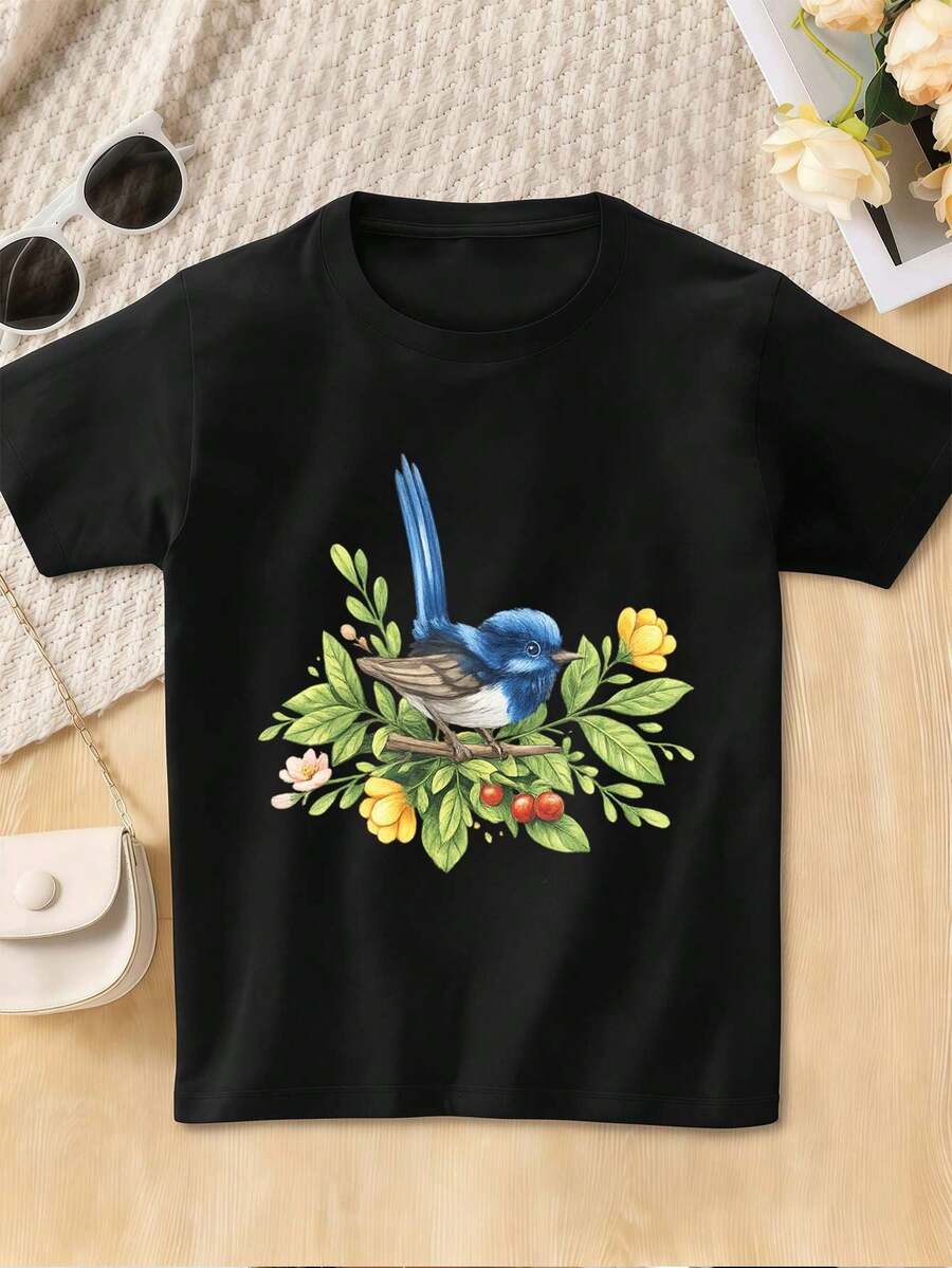 Women T-Shirts - Black - View 1