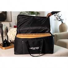 MAHARAJA - Bolsa de armonio acolchada bolsa de conciertos de alta calidad para armónicos de hasta 25 x 14 x 12 pulgadas HBG1 - como en la imagen - Ver 3