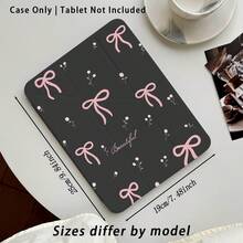 彩色亚克力水晶平板电脑保护套，带支架，兼容三星 A9/A9+/S9/S9FE/A11/A11+/S11/S10 FE/S10 FE+/S10 Lite、苹果 A16 2025/Air 11/13、SE 11、荣耀、Matepad SE 11 等热门机型。产品特点包括蝴蝶和花卉图案、可折叠防弯折设计、硅胶加固边角、自动唤醒/睡眠功能、内置笔槽、多角度可调节支架——完美日常保护，节日理想礼物。 - 彩色 - 查看 3