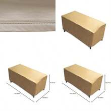 Protective Covers 1130-TN - Mantel Rectangular para Exteriores Color café - C y f - Ver 1