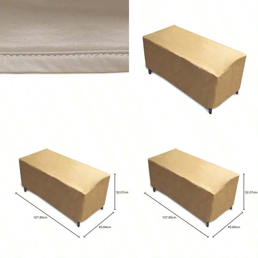 Protective Covers 1130-TN - Mantel Rectangular para Exteriores Color café - C y f - Ver 1