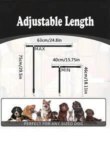 1pc Pet Dog Car Seat Leash, Pet Car Interior Leash, Dog Car Seat Belt, Dog Car Seat Buckle, Dog Car Seat Accessories, Christmas Gift - Multicolor - View 2