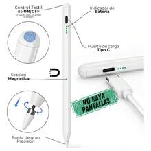 Bút cảm ứng đa năng cho mọi màn hình cảm ứng - Tương thích với iPhone, máy tính bảng Android, Pro và các thiết bị màn hình cảm ứng khác. - Nhiều màu - Xem 6