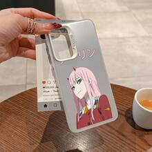 D-Darlings In The F-Franxx Zero Two Phone Case Is Suitable For Samsung Galaxy A56 A26 A36 A55 A35 A06 A16 A05 A14 A24 A34 A54 A15 A05S A25 A23 A33 A53 A73 A13 4G 5G Anti-Drop Matte Back Cover YUCP - Mixed Colors - View 4