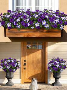1pc 18-Inch Artificial Sunlight Decor, UV-Resistant, Fade-Proof, Weather-Resistant, Suitable For Garden, Patio, Balcony, Fence, Desk, Office, Windowsill, Living Room, Wedding, Birthday Party, Indoor And Outdoor Home Decor - Multicolor - View 9