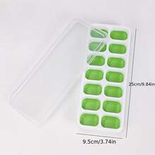 NFK - Ice - Block - Storage Box And Container Set - 4 Packs Of 56 Stackable Silicone - Ice - Block - Trays, Suitable For Refrigerators, Equipped With Storage Containers, Leak-Proof Lids, And Made Of Material, Convenient For Use In Kitchens, Campers, Parties, Cocktails And Coffee. - Multicolor - View 13