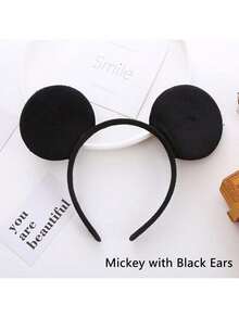 2 chiếc băng đô tai chuột Mickey của Disney, băng đô chấm bi cổ điển có nơ, băng đô hoạt hình dễ thương cho các bữa tiệc, phù hợp để đeo hàng ngày và hóa trang, đi du lịch, sinh nhật. - Nhiều màu - Xem 7