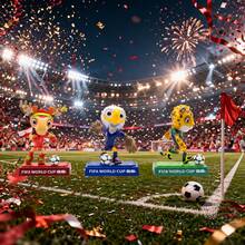FIFA Bộ tượng linh vật chính thức năm 2026™ - Cao 9CM/3.54IN - Nhiều màu - Xem 6