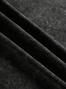Áo thun nữ, họa tiết độc đáo với hình ảnh mái tóc rối, áo thun ngắn tay kiểu retro họa tiết bông tuyết, thích hợp mặc ngoài trời, áo mùa hè cho nữ. Phong cách thường ngày. - màu đen - Xem 6