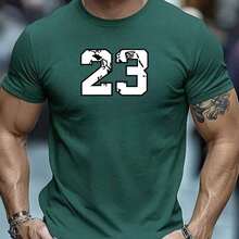 Men's Classic Short-Sleeve T-Shirt 30.1 Summer - 軍綠色 - 查看 3