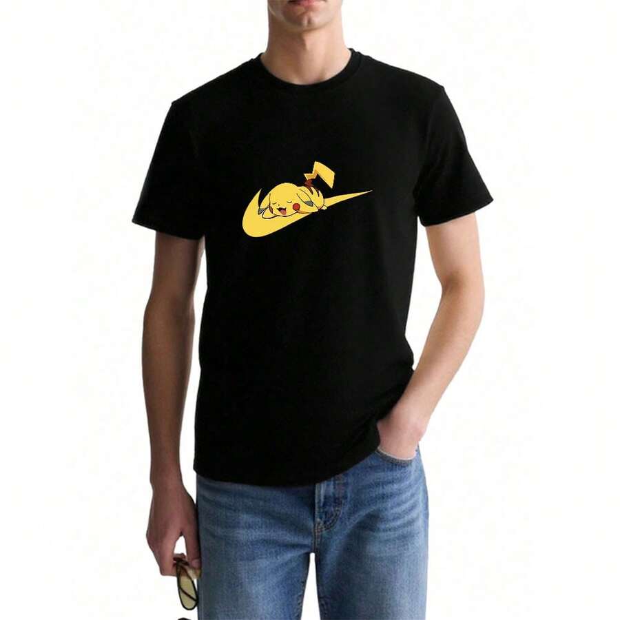 Men T-Shirts - Black - View 1