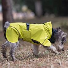 Áo mưa cho thú cưng, áo mưa kiểu poncho hai cổ cho chó, có thể điều chỉnh với lỗ xỏ dây xích, chống thấm nước, thoáng khí và phản quang, phù hợp cho chó cỡ vừa và nhỏ, chuyên dụng cho việc đi dạo ngoài trời trong ngày mưa, áo mưa chất lượng cao cho thú cưng. - Nhiều màu - Xem 30