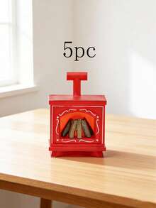 Vintage Fireplace Night Light, Bedroom Sleep Lamp, Desktop Healing Decor, Holiday Warm Atmosphere Light, Nordic Style Fireplace Shaped Lamp, Suitable For Multiple Scenes - Small Fireplace - View 22