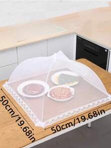 1 Tấm che thực phẩm gấp gọn cỡ lớn, lưới chống muỗi cho nhà bếp và cắm trại ngoài trời, tấm bảo vệ thực phẩm, tấm che rau củ gia đình, tấm phủ bàn ăn, tấm che rau củ gấp gọn, dù che, tấm che thực phẩm bàn ăn gia đình, lưới chống muỗi, phụ kiện nhà bếp, thiết bị cắm trại, nhà bếp - Nhiều màu - Xem 14