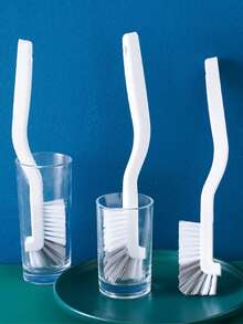 Cepillo de limpieza de langosta en miniatura estilo japonés, cepillo de limpieza de plástico, cepillo para máquina de leche de soja, cepillo para licuadora, herramienta de limpieza para exprimidor - Talla única - Ver 10
