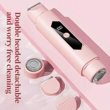 EOLOVA 2合1女性電動刮鬍機 電動理髮器 比基尼修剪器 雙頭修剪器 適用多部位快速除毛 USB充電 女性陰毛、腋下、腿部、手臂、臉部用電動刮鬍刀 理想禮物 - 彩色 - 查看 11