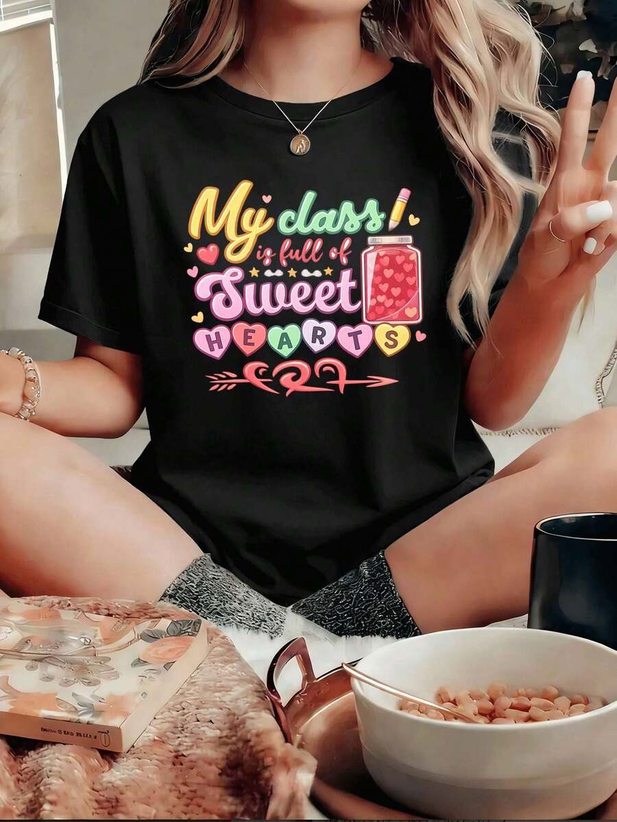 Women T-Shirts - Black - View 1