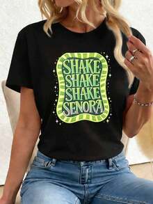 Women T-Shirts - Black - View 1