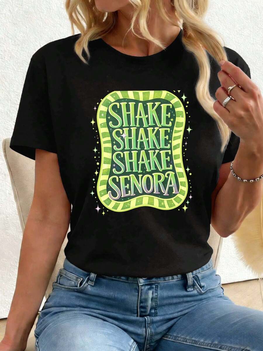 Women T-Shirts - Black - View 1