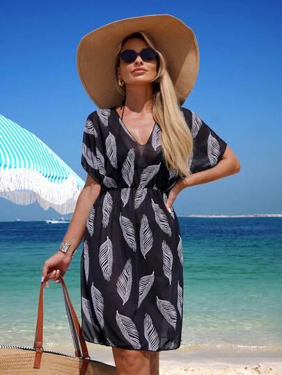 闪亮长袖垂领衬衫 | 深V褶皱紧身上衣