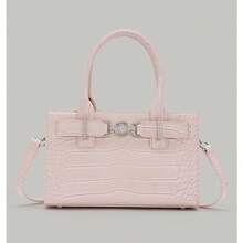 Free Shiping,Fashionable High-End Handbag, Stylish Shoulder And Crossbody Bag - Pink - View 1