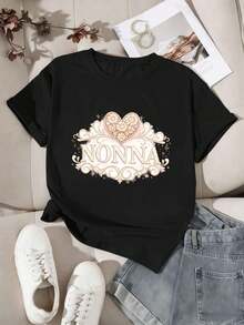 Women T-Shirts - Black - View 2