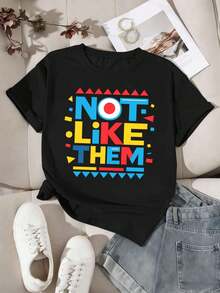 Women T-Shirts - Black - View 2