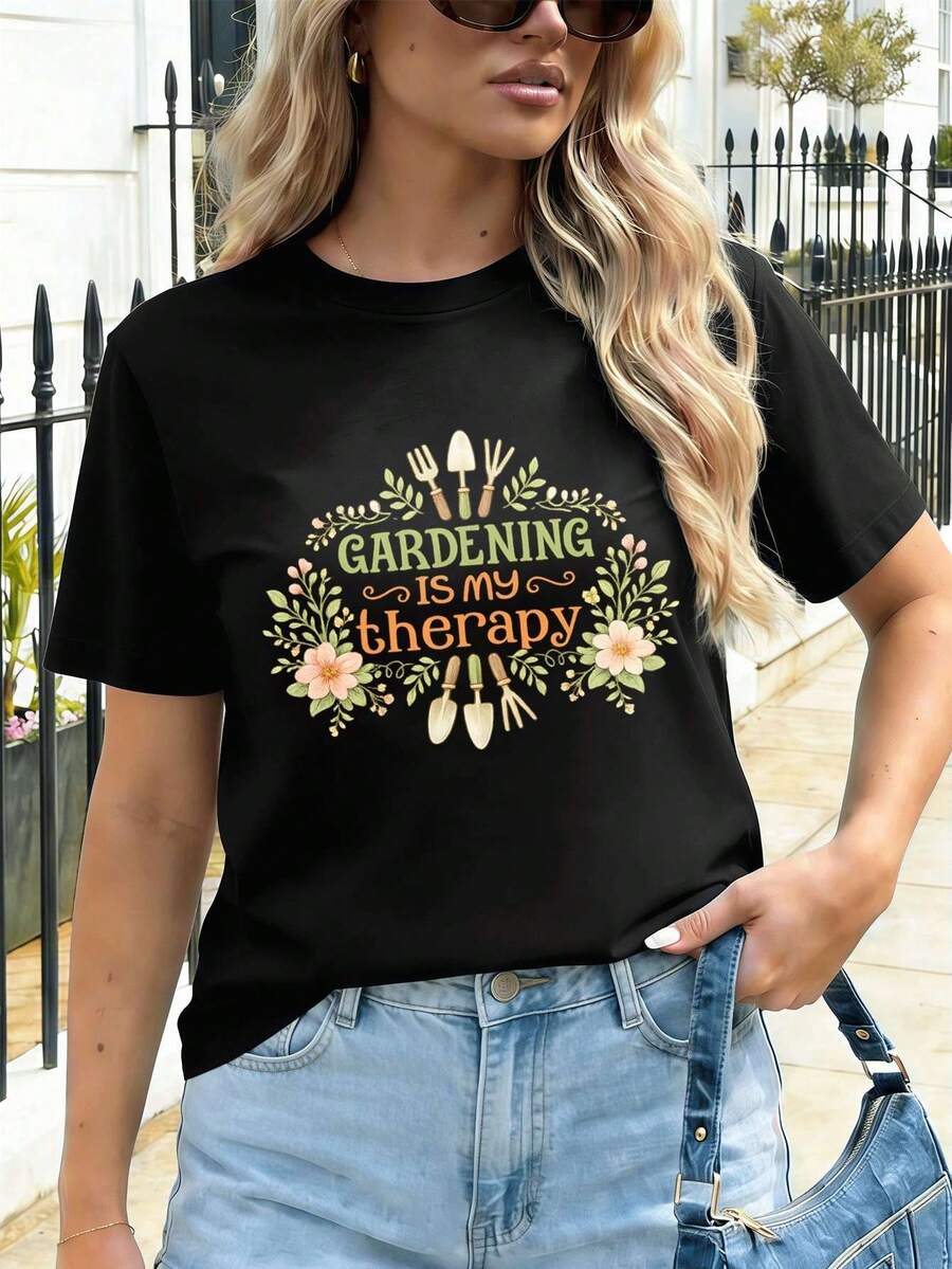 Women T-Shirts - Black - View 1
