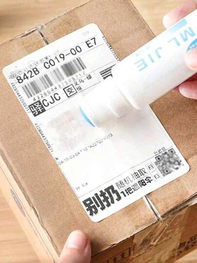 20ml Thermal Correction Fluid, Pen-Style Design, Suitable For Marking And Covering Waybills, Receipts, Addresses And Other Information, Simple And Practical, Suitable For Home And Transportation Use.