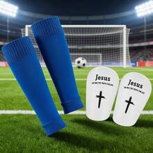 Set de 4 accesorios de fútbol - Esenciales para deportes de fútbol, que incluyen calcetines deportivos, plantillas de entrenamiento, transpirables, multicolor, adecuados para partidos de fútbol y entrenamiento - Multicolor - Ver 13