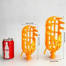 水果采摘器，塑料花园篮式采摘器，苹果蓝莓采摘器，梨桃采摘器，园艺农业水果采摘工具，家用和花园水果采摘设备，包括果园采摘工具头，花园农场，包括便捷的采摘设备 - A - 查看 6