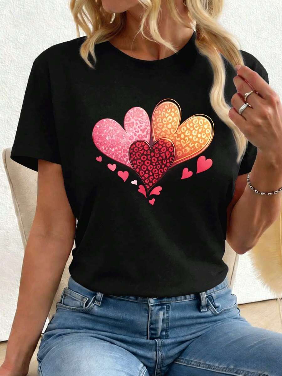 Women T-Shirts - Black - View 1