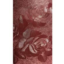 1 Roll Self-Adhesive Rose Texture Wallpaper, Deep Red Floral Contact Paper, Removable Waterproof Sticker Wallpaper, Durable Vinyl Wallpaper Easy To Apply, 17.7inX39.3in/118.1in/196.8in - Red - View 4