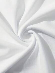 Camiseta de algodón de manga corta para mujer - Nueva camiseta para mujer, top casual de moda, camiseta casual estampada de  para mujer - Blanco - Ver 5