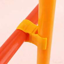 3pcs Adjustable PE Plastic Sign Clamps - Suitable For Soccer Goal Posts, Sports Field Markers, Sports Equipment Organization - Multicolor - View 5