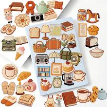 50Pcs Cute Cozy Warm Little Things Sticker Set Aesthetic Soft Daily Small Items Decorative Stickers Waterproof Removable DIY Craft Supplies For Journal Notebook Water Bottle Bedroom Room Home Decoration - Multicolor - View 8