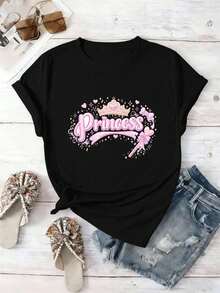 Women T-Shirts - Black - View 2