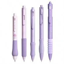 High-Quality Quick-Drying Retractable Ballpoint Pen, Suitable For Students And Exams - Multicolor - View 7